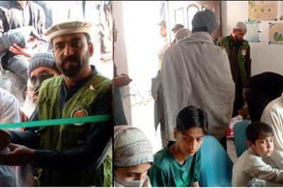 مظفرآباد مانکپیاں میں فری میڈیکل کیمپ کا انعقاد، 250 سے زائد مریضوں کا معائنہ