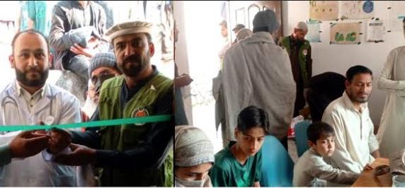 مظفرآباد مانکپیاں میں فری میڈیکل کیمپ کا انعقاد، 250 سے زائد مریضوں کا معائنہ