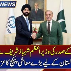 ورلڈ بینک کے صدر کی وزیراعظم شہباز شریف سے ملاقات